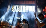 Chùm ảnh người dân các nước đón Tết Nguyên đán 2018
