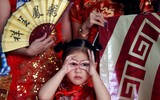 Chùm ảnh người dân các nước đón Tết Nguyên đán 2018