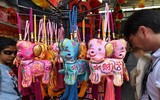 Chùm ảnh người dân các nước đón Tết Nguyên đán 2018