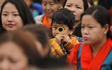 Chùm ảnh người dân các nước đón Tết Nguyên đán 2018