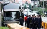 [Ảnh] Những hình ảnh đầu tiên của nhà lãnh đạo Triều Tiên Kim Jong-un ở Singapore