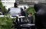 [Ảnh] Những hình ảnh đầu tiên của nhà lãnh đạo Triều Tiên Kim Jong-un ở Singapore