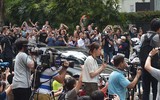 [Ảnh] Những hình ảnh đầu tiên của nhà lãnh đạo Triều Tiên Kim Jong-un ở Singapore