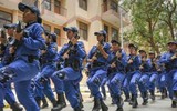 [Ảnh] Cận cảnh kỹ năng điêu luyện của đội đặc nhiệm SWAT toàn nữ đầu tiên của Ấn Độ