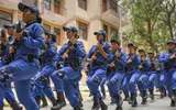 [Ảnh] Cận cảnh kỹ năng điêu luyện của đội đặc nhiệm SWAT toàn nữ đầu tiên của Ấn Độ