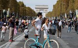 [Ảnh] Những hình ảnh ấn tượng trong Ngày không xe hơi ở Paris, Brussels