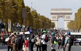 [Ảnh] Những hình ảnh ấn tượng trong Ngày không xe hơi ở Paris, Brussels