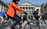 [Ảnh] Những hình ảnh ấn tượng trong Ngày không xe hơi ở Paris, Brussels
