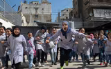 [Ảnh] Niềm vui được đi học trở lại của trẻ tị nạn Syria