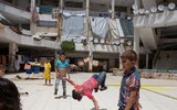 [Ảnh] Niềm vui được đi học trở lại của trẻ tị nạn Syria