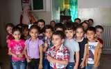 [Ảnh] Niềm vui được đi học trở lại của trẻ tị nạn Syria