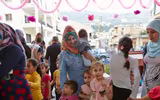 [Ảnh] Niềm vui được đi học trở lại của trẻ tị nạn Syria