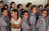 [Ảnh] Niềm vui được đi học trở lại của trẻ tị nạn Syria
