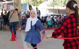 [Ảnh] Niềm vui được đi học trở lại của trẻ tị nạn Syria