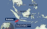 [Ảnh] Cận cảnh hiện trường tan hoang do sóng thần tấn công ở Indonesia