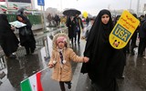 [Ảnh] Hàng trăm nghìn người dân Iran tuần hành kỷ niệm 40 năm cách mạng Hồi giáo