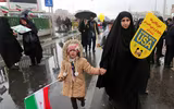 [Ảnh] Hàng trăm nghìn người dân Iran tuần hành kỷ niệm 40 năm cách mạng Hồi giáo