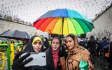[Ảnh] Hàng trăm nghìn người dân Iran tuần hành kỷ niệm 40 năm cách mạng Hồi giáo