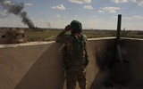 [Ảnh] Cận cảnh giao tranh dữ dội tại thành trì cuối cùng của IS ở Syria