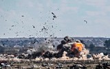[Ảnh] Cận cảnh giao tranh dữ dội tại thành trì cuối cùng của IS ở Syria