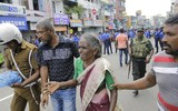 [Ảnh] Hiện trường vụ nổ bom đẫm máu tại Sri Lanka