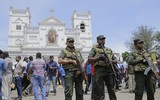 [Ảnh] Hiện trường vụ nổ bom đẫm máu tại Sri Lanka