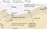 [Ảnh] Tấn công người Kurd - Thổ Nhĩ Kỳ sắp vẽ lại bản đồ chiến tranh ở Syria