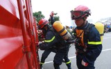Lính cứu hỏa ứng biến tài tình, đầy chuyên nghiệp