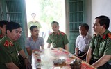 Công an Hà Nội chung sức hỗ trợ, giúp đỡ người dân vùng ngập lụt huyện Chương Mỹ