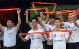 Tưng bừng lễ xuất quân trước trận chung kết