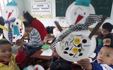 Gieo tình yêu và đốm lửa say mê học tập, sáng tạo ở một điểm trường xa