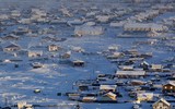 Khám phá ngôi làng quanh năm băng giá