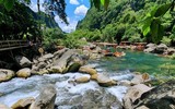Suối nước Moọc, điểm đến không thể bỏ qua ở Quảng Bình