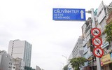 Cận cảnh đường vành đai 2 trên cao tại Hà Nội