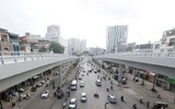 Cận cảnh đường vành đai 2 trên cao tại Hà Nội