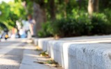 Đá hoa cương thay đổi diện mạo vỉa hè hồ Gươm