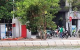Đá hoa cương thay đổi diện mạo vỉa hè hồ Gươm