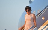 Chùm ảnh Tổng thống Trump đoàn tụ với vợ con ở Nhà Trắng