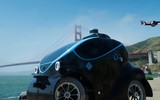Robot tuần tra chuyên truy lùng tội phạm của cảnh sát Dubai