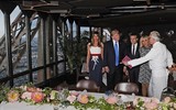 Bữa tối thượng hạng lãnh đạo Pháp thiết đãi vợ chồng Tổng thống Trump 