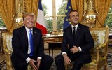 Bữa tối thượng hạng lãnh đạo Pháp thiết đãi vợ chồng Tổng thống Trump 