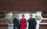 Bữa tối thượng hạng lãnh đạo Pháp thiết đãi vợ chồng Tổng thống Trump 