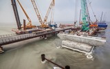 Cây cầu vượt biển hoành tráng kết nối bán đảo Crimea với lục địa Nga