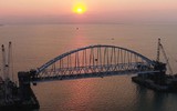 Cây cầu vượt biển hoành tráng kết nối bán đảo Crimea với lục địa Nga
