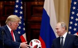 [ẢNH] Kết thúc hội đàm, Tổng thống Trump - Putin bác bỏ Nga can thiệp bầu cử Mỹ