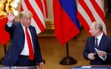 [ẢNH] Kết thúc hội đàm, Tổng thống Trump - Putin bác bỏ Nga can thiệp bầu cử Mỹ
