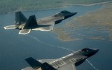 [ẢNH] Tiêm kích F-35 tập cận chiến với 