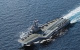 [ẢNH] Tàu sân bay Charles de Gaulle của Pháp tái xuất sau 18 tháng đại tu