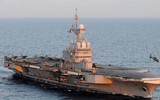 [ẢNH] Tàu sân bay Charles de Gaulle của Pháp tái xuất sau 18 tháng đại tu