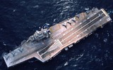 [ẢNH] Tàu sân bay Charles de Gaulle của Pháp tái xuất sau 18 tháng đại tu